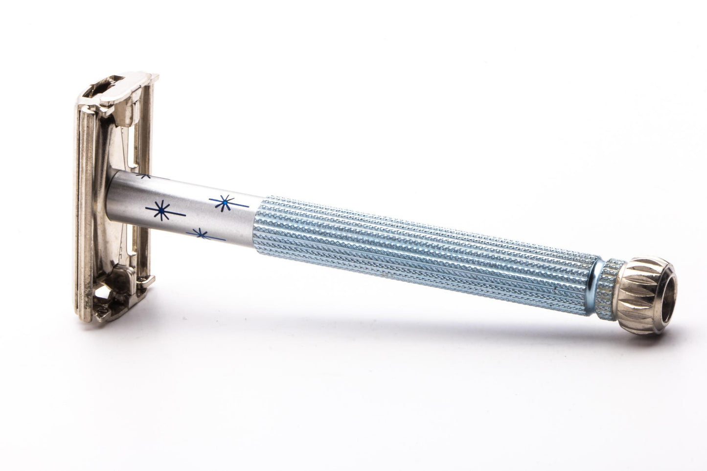 1967 M1 Gillette Blue Star Lady Gillette DE Safety Razor | Orginal Condition