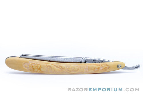 4/8" Robeson Shur Edge Hollow Ground Straight Razor | USA