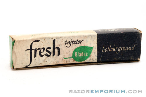 Fresh Injector Single Edge  Hollow Ground(20) - New Old Stock (NOS) Razor Blades