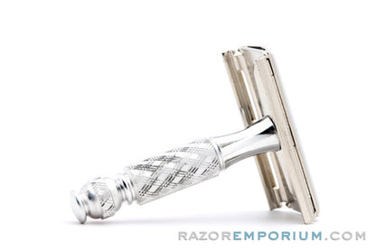 1967 Gillette M1 Travel Tech Safety Razor Leather Case