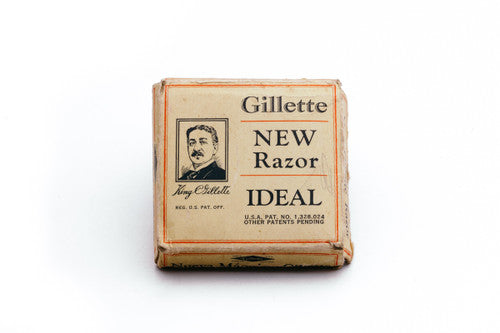 1930s Gillette NEW Long Comb Somerset Travel DE Razor Set