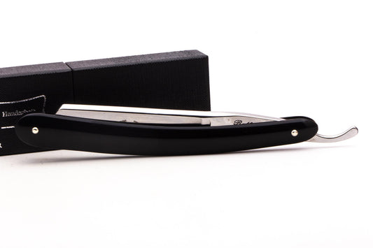 6/8" Ralf Aust Round Tip Hollow Ground Straight Razor | Acrylic Scales