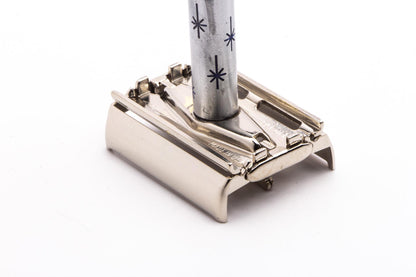 1970 P1 Gillette Lady Blue Star DE Safety Razor | Original Condition