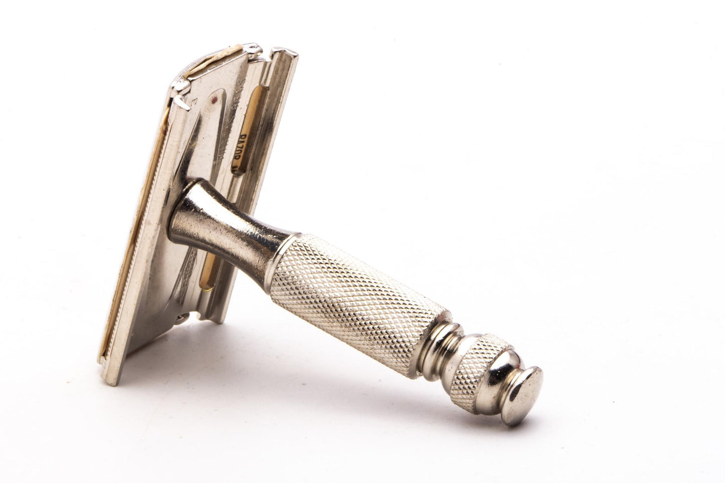 1966 L3 Gillette Travel Tech Double Edge Safety Razor Set | Original Condition