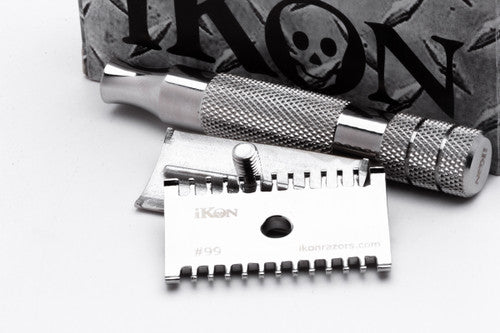iKon Stainless Steel Standard Open Comb DE Razor - Original Production Run