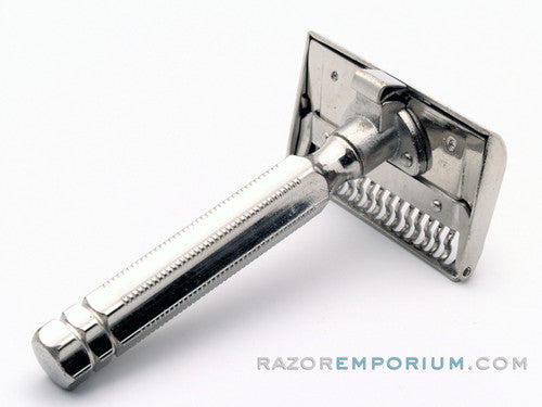Ever-Ready 1912 Style Single Edge Safety Razor w/ Metal Wall Hanger