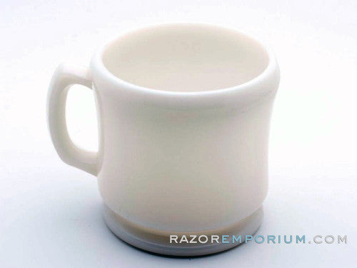 Vintage White Shave Mug
