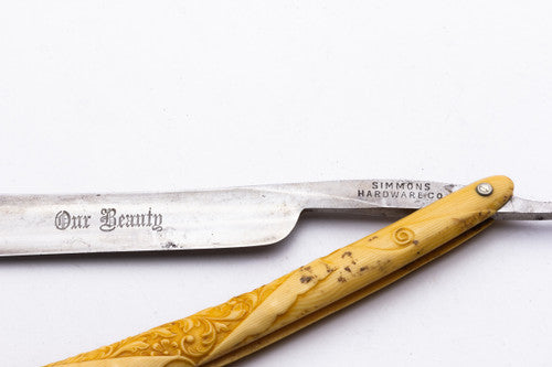 5/8" Simmons Hardware Co Our Beauty Straight Razor