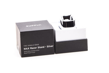 Supply |The Single Edge Max Razor Stand - Silver