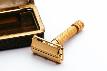 1940's Gillette British Aristocrat No 21  Set 24K Revamp