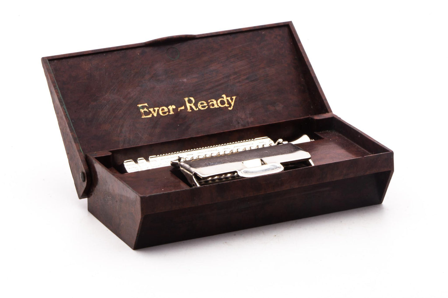 1930s Ever-Ready 1912 Single Edge Safety Razor Set With Case | Original Condition