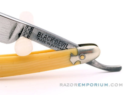 5/8'' Amendola Bros. Black Devil Straight Razor | New Haven, Conn.