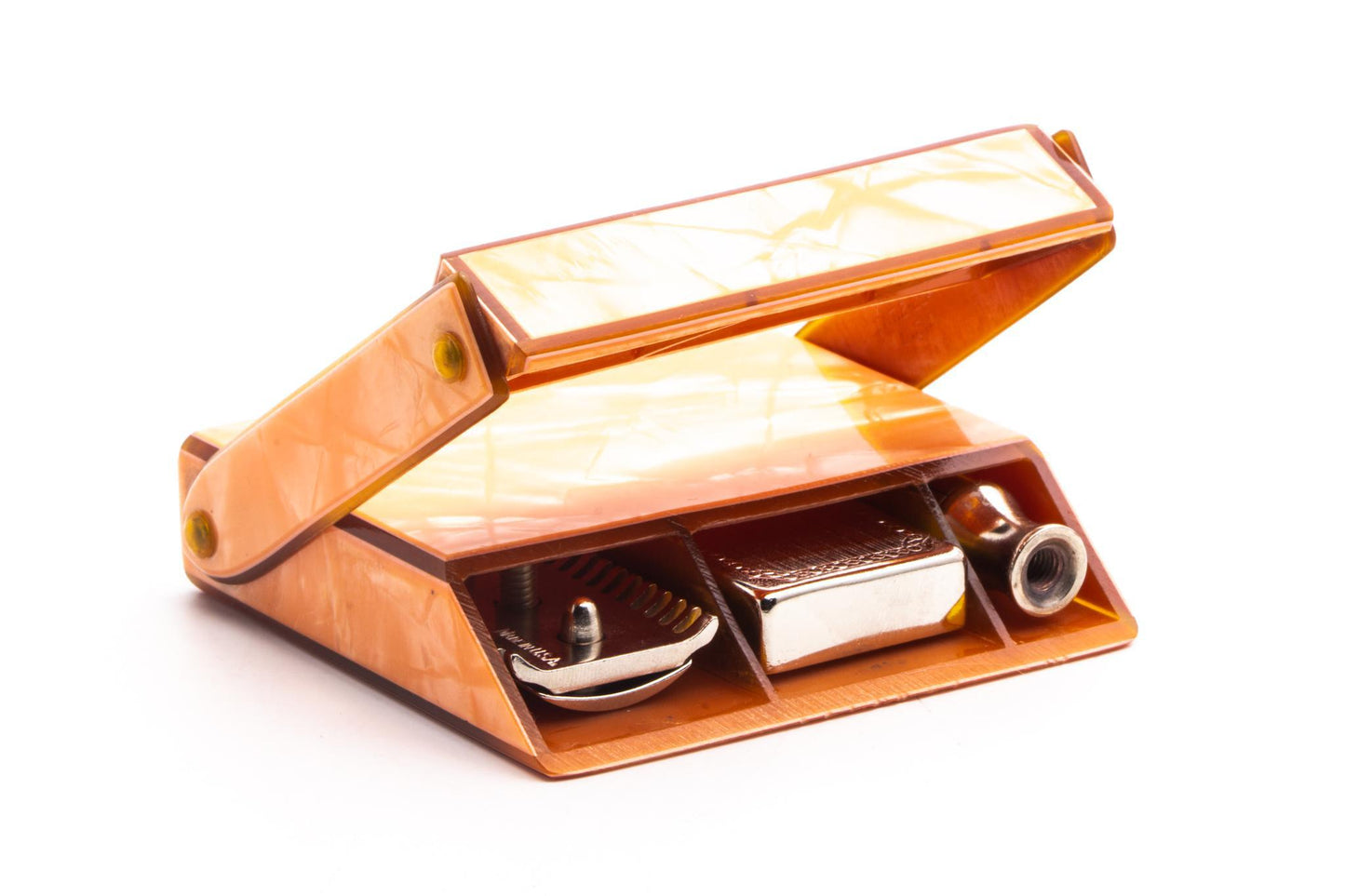 1921 Gillette Milady Decollete Coral Double Edge Safety Razor Set | Original Condition