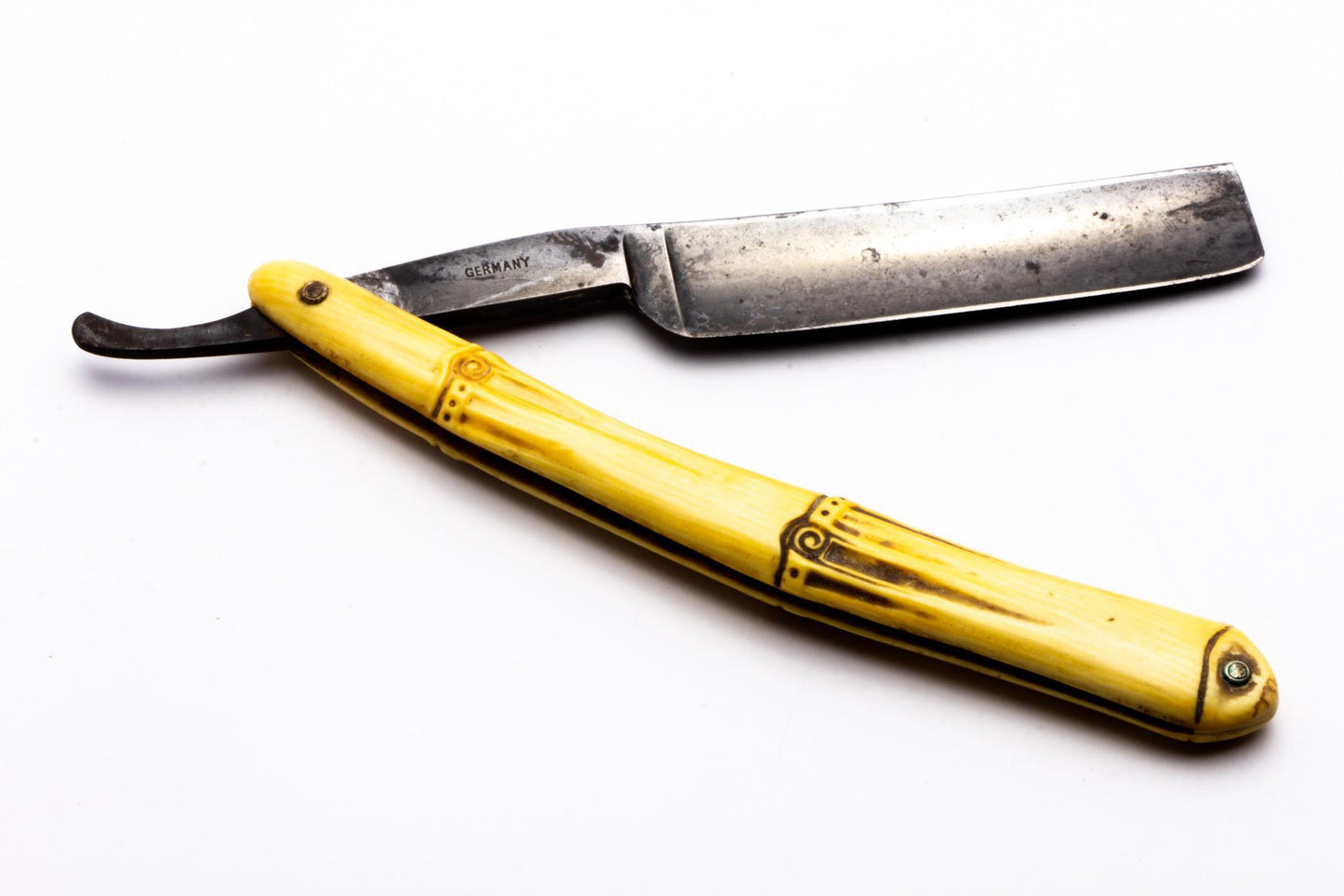 5/8" Silver Steel H. Boker & Co. Classics on Clearance Straight Razor
