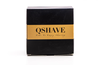 QShave | Stainless Steel Shaving Bowl with Lid