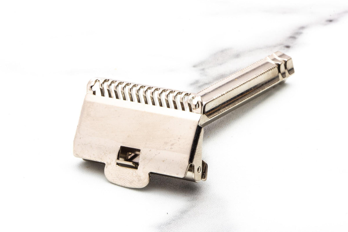 1940's Gem Junior  Single Edge Safety Razor Set | Original Condition