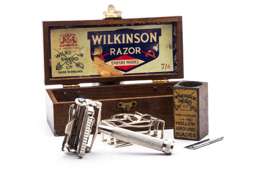 Wilkinson Sword Co. Empire Self Stropping Model Safety Razor Set | Original Condition