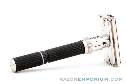 1969 Gillette Super Adjustable 84 TTO Short Safety Razor | Rhodium Revamp