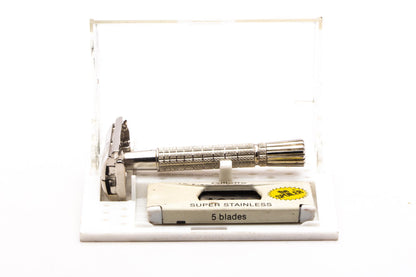1965 K4 Gillette Flare Tip Super Speed Safety Razor Set | Original Condition