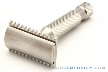 Above the Tie Atlas 2015 R2 Stainless Steel Safety Razor