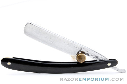 5/8" Worchester Razor Co. Hollow Ground Round Tip Straight Razor USA