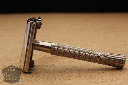 Gillette 1954 Z3 Super Speed DE Safety Razor * Nickel REVAMPED