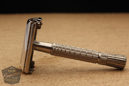 Gillette 1954 Z3 Super Speed DE Safety Razor * Nickel REVAMPED