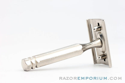 1950's Star DE Safety Razor USA | Factory Nickel Revamp