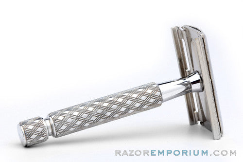 1960's Gillette Ball End Tech Spiral Handle Razor Made in England