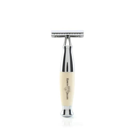 Edwin Jagger | Imitation Ivory & Chrome DE Safety Razor