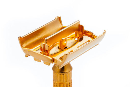 1940's Gillette Aristocrat Double Edge Safety Razor | 24K Gold Revamp