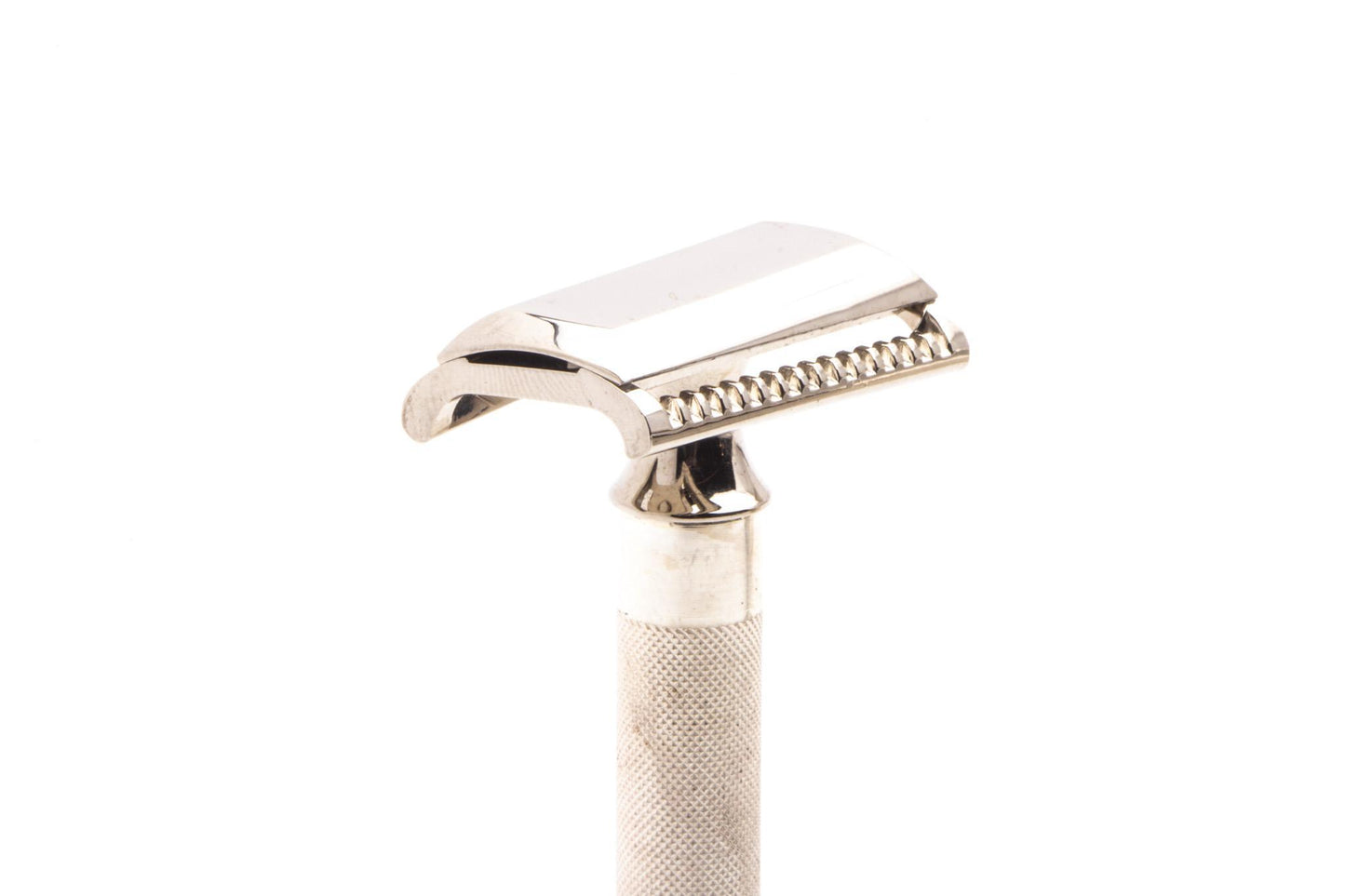1960's Hoffritz Open Comb DE Slant Safety Razor Set | Original Condition