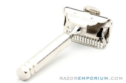 1930's Ever-Ready Single Edge Safety Razor Factory Nickel Revamp