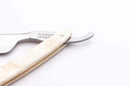 6/8" Grim Blades "Mother Of Pearl" Vintage Restored Straight Razor