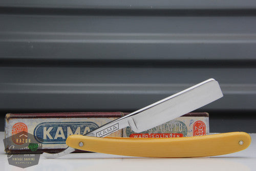5/8'' Kama #23 Koch & Schafer Half Hollow Pinstripe Celluloid Scales | Solingen, Germany