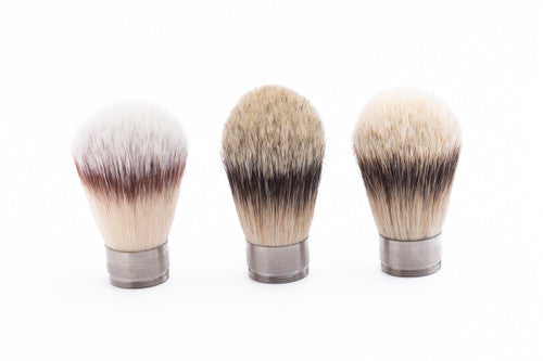 REX Supply Co. Deco Stainless Steel Shaving Brush