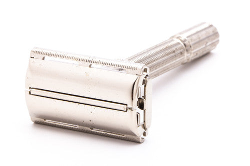 1963 I3 Gillette Slim Adjustable Double Edge Safety Razor | Original Condition