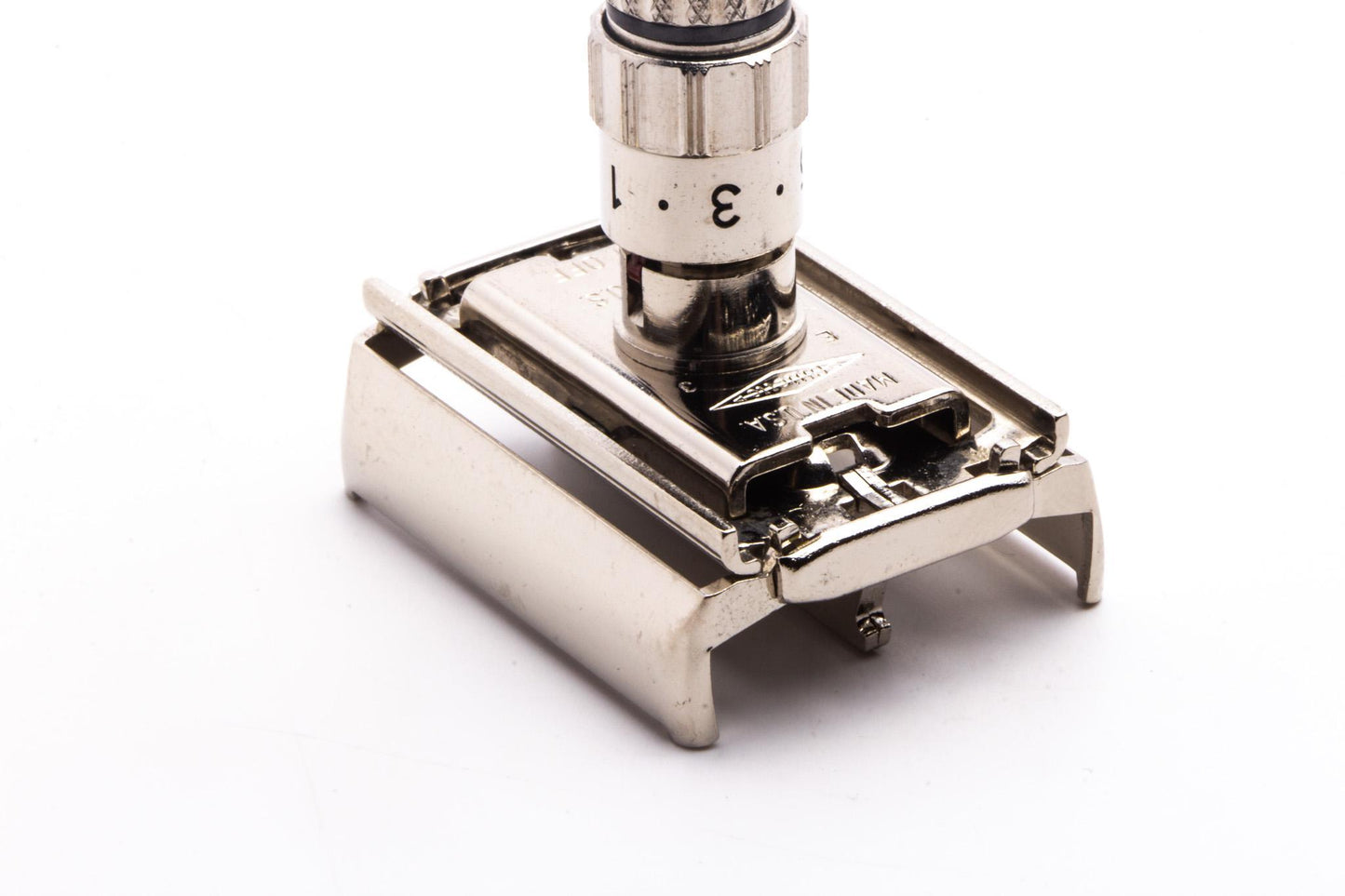 1959 E3 Gillette Fatboy Adjustable Double Edge Razor Set | Original Condition