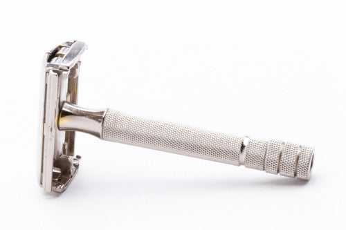 1954 Gillette Super Speed TTO DE Safety Razor with Styrene Case