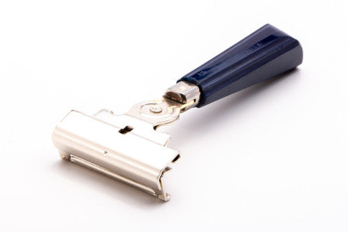 1950's Eversharp Schick Injector With Navy Bakelite Handle | Original Condition