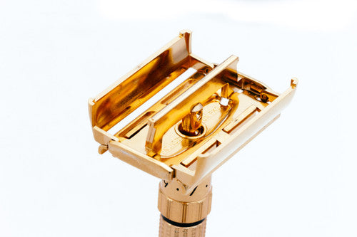 1958 Gillette Executive Fatboy Adjustable Safety Razor Set
