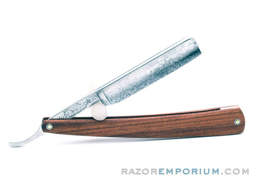 9/16" Dubl Duck Satinedge Straight Razor w/ Cocobello Wood | Solingen, Germany
