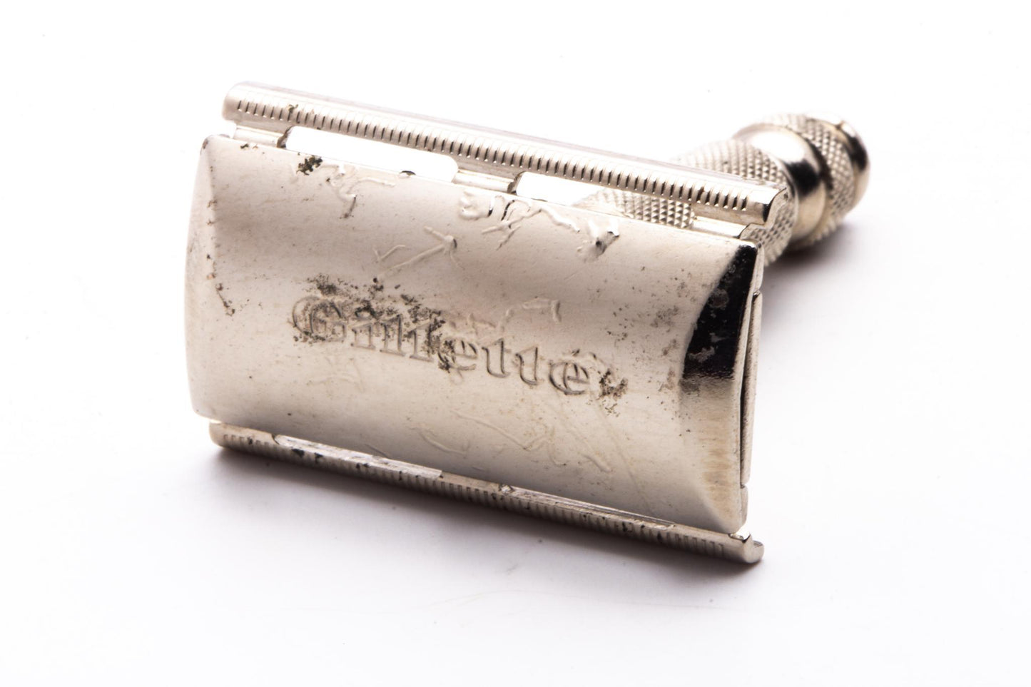 1965 K3 Gillette Ball End Tech Travel Safety Razor | Original Condition