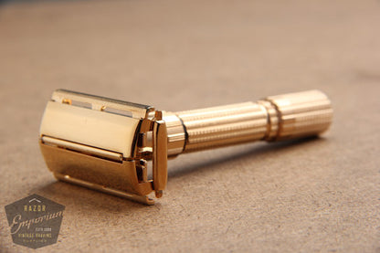 Gillette 1961 Executive Adjustable DE Safety Razor D3 w/ original packaging