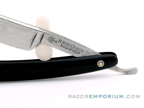 5/8" H. Boker Square Point Straight Razor  | Made in Germany