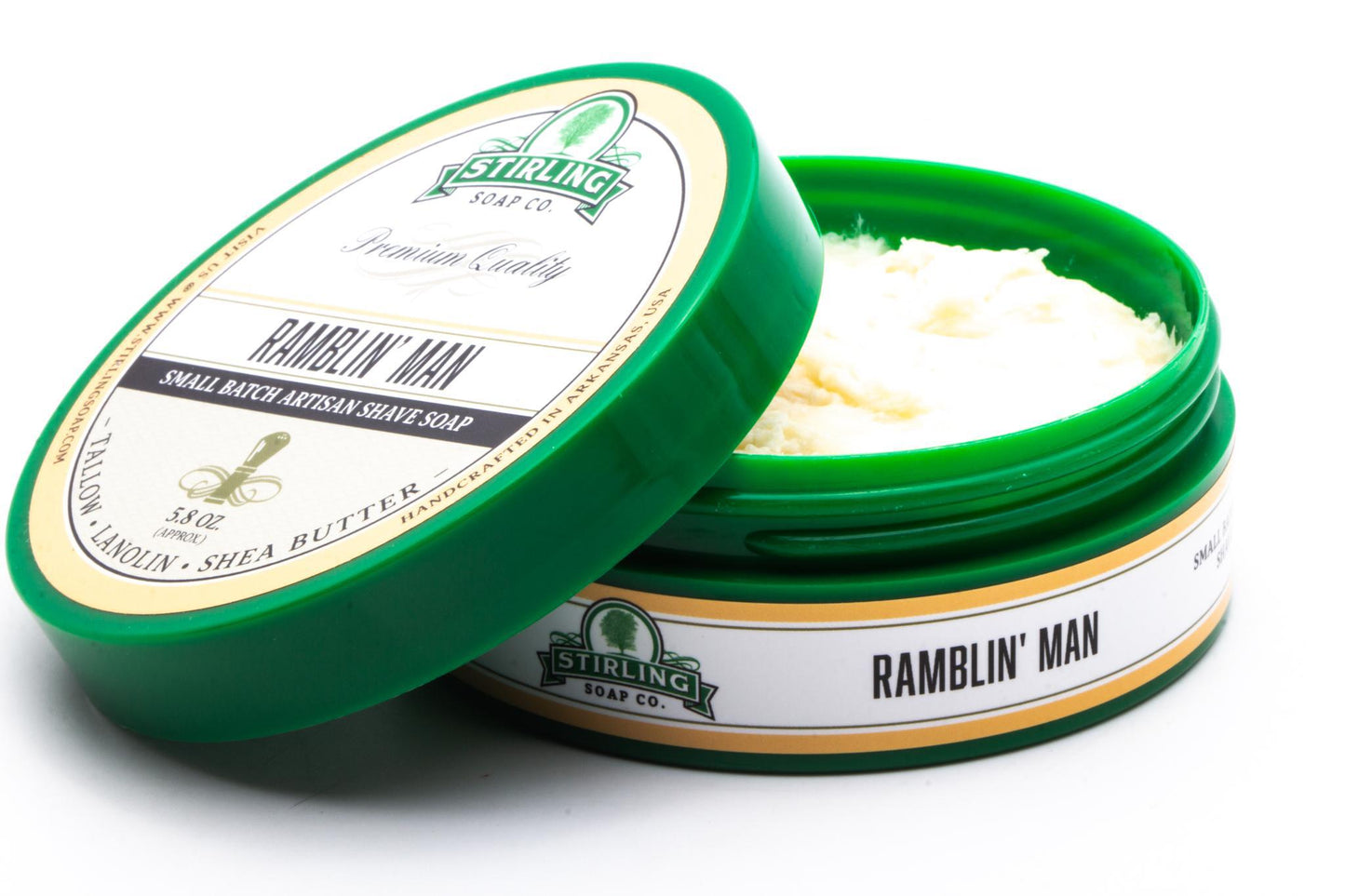 Stirling Soap Co. | Ramblin' Man Shave Soap