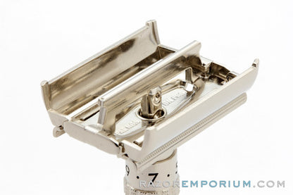 1968 Gillette Slim Adjustable TTO N4 Double Edge Safety Razor
