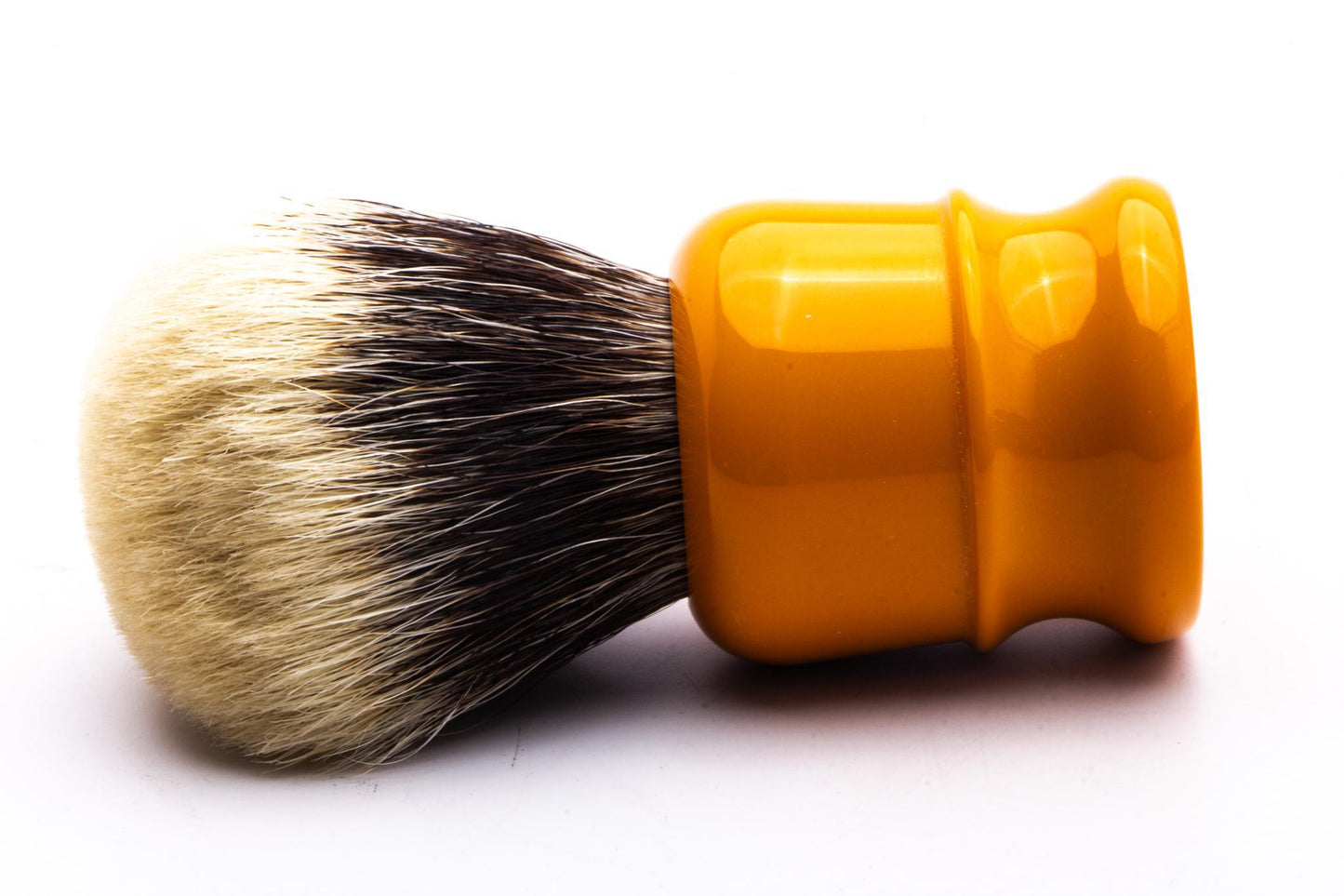 Simpsons |  Chubby 3 Machurian Badger Butterscotch Shaving Brush  | Pre-Owned