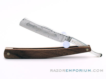 9/16" J.R. Torrey Cutlery Hollow Ground w/ Black Walnut Scales | Worchester, USA