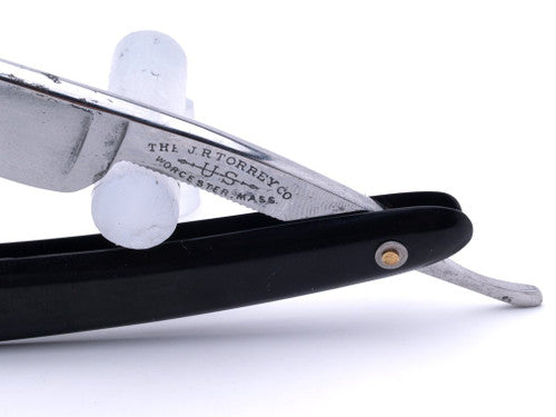 9/16"  The Torrey Razor Co. "Army" Straight Razor | Worchester, Mass USA